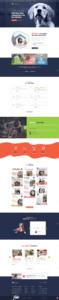 Website design Philippines example for Danielle's Den Veterinary Clinic
